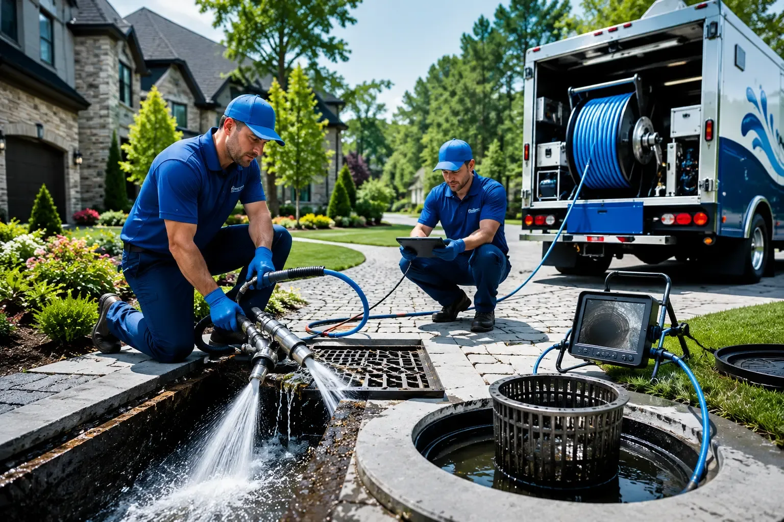 Local outdoor drain cleaning professionals in Athens, ME